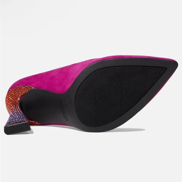 Woman's Nine West | Elegant Tunips Fuchsia Heels/Pumps Size 9M - Picture 8 of 14